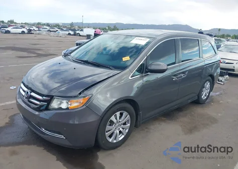 2016 Honda Odyssey Ex-L z USA, uszkodzony, nr VIN 5FNRL5H65GB004853